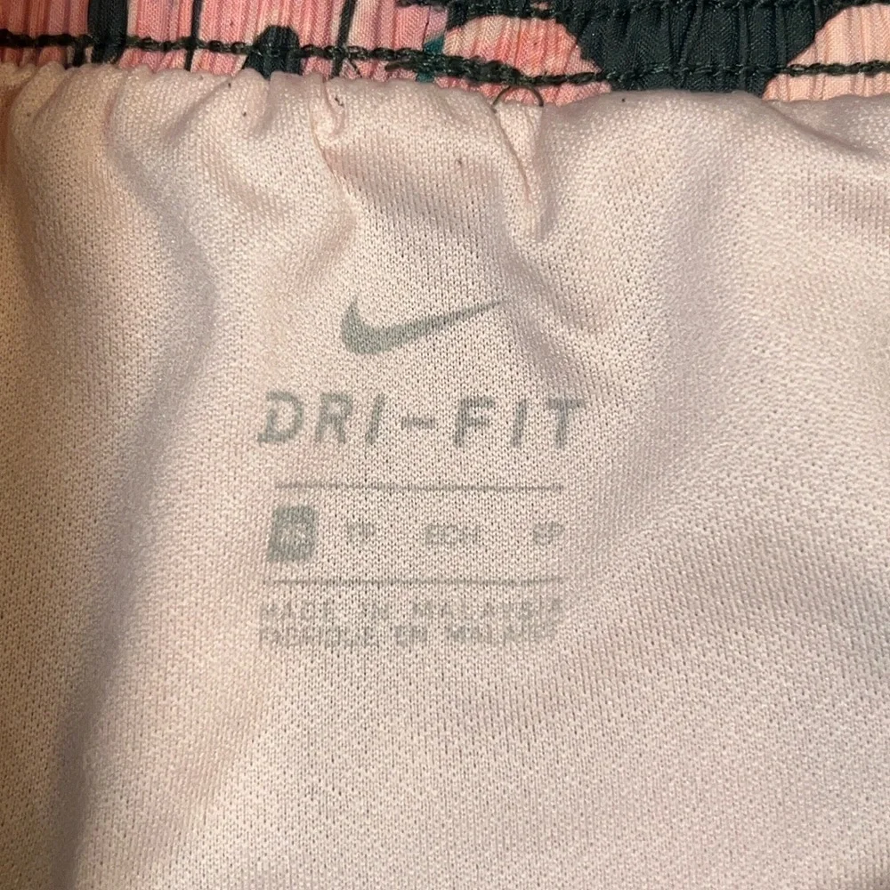 Nike Dri-Fit Tropical Print Lined Running Shorts, XS